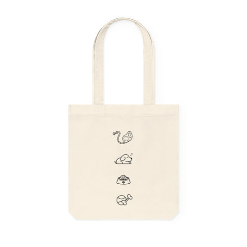 Tote Bag - Dog Routine