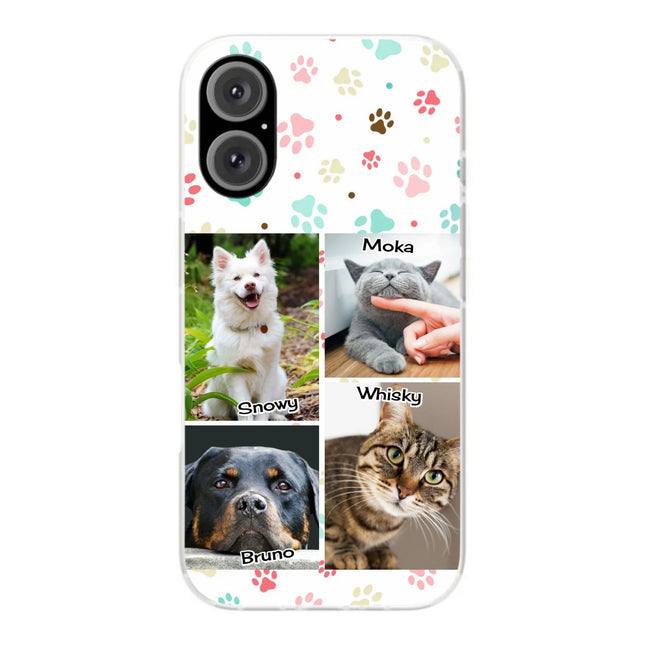 Coque de téléphone - Pattes Colorées™ (Photo)