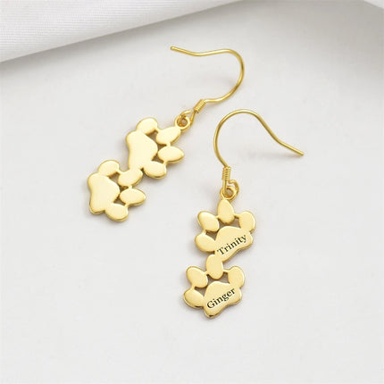 Boucles d'oreilles Échos de Pattes™