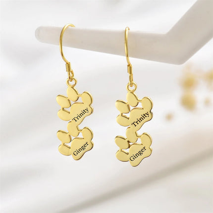 Boucles d'oreilles Échos de Pattes™
